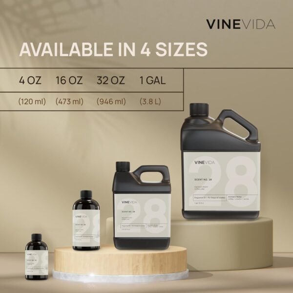 VINEVIDA [32 Fl Oz] Scent № 1000 Inspired by My Way Fragrance Oil for Cold Air Diffuser - Hotel Fragrance Diffuser Oil - Essential Oils for Diffuser Oil Refill & Air Freshener Room Spray - Image 5
