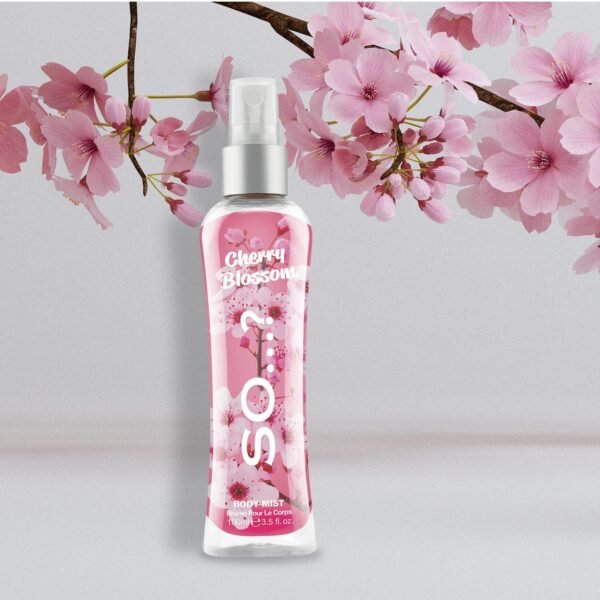 So…? Body Mist Kit for Women - 3 Pc Kit 3.5oz Fresh Floral Body Mist, 3.5oz Cherry Blossom Body Mist, 3.5oz Pink Grapefruit Body Mist - Image 9