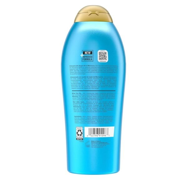 OGX Renewing Argan Oil of Morocco Conditioner, 25.4 fl. oz - Repair Conditioner for Dry, Damaged Hair, Paraben-Free, Sulfate-Free Surfactants, Strengthen & Repair with LipiPro Shield Technology - Image 9