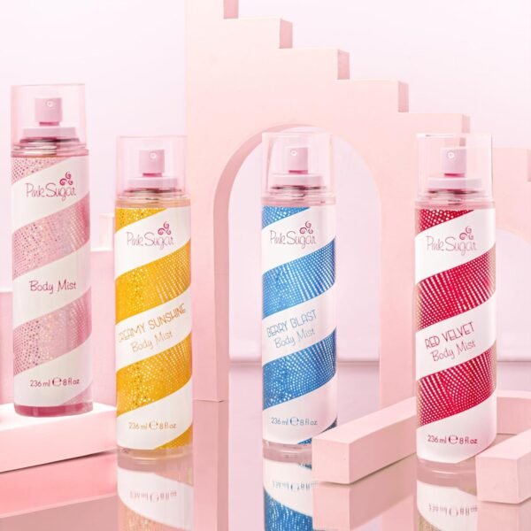 Pink Sugar Eau de Toilette Perfume for Women, Floral + Fruity Scent, Notes of Raspberry, Cotton Candy, and Vanilla, Sweet and Sensual Fragrance - Image 4