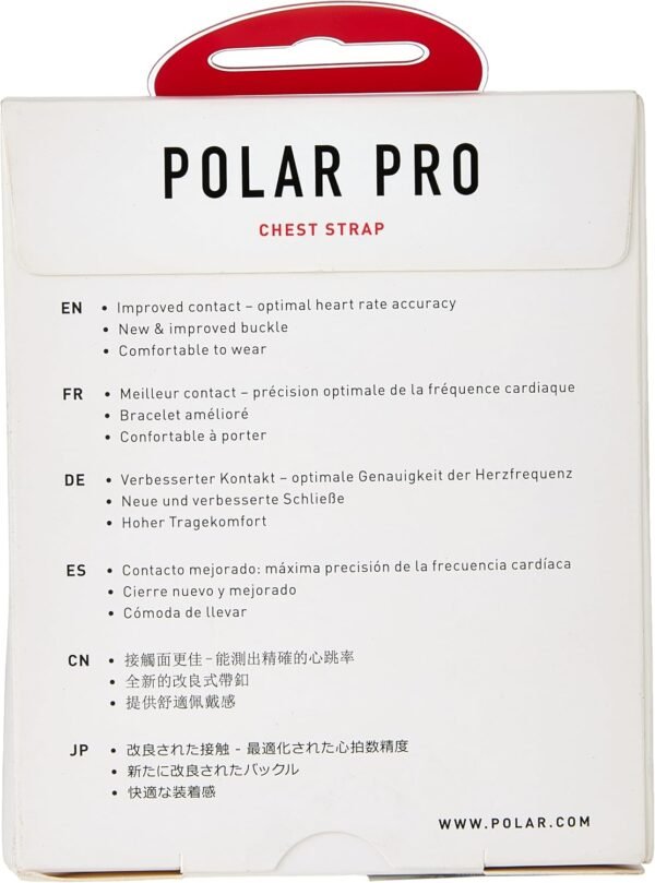 Polar Pro Chest Strap - Heart Rate Monitor Belt - Image 4