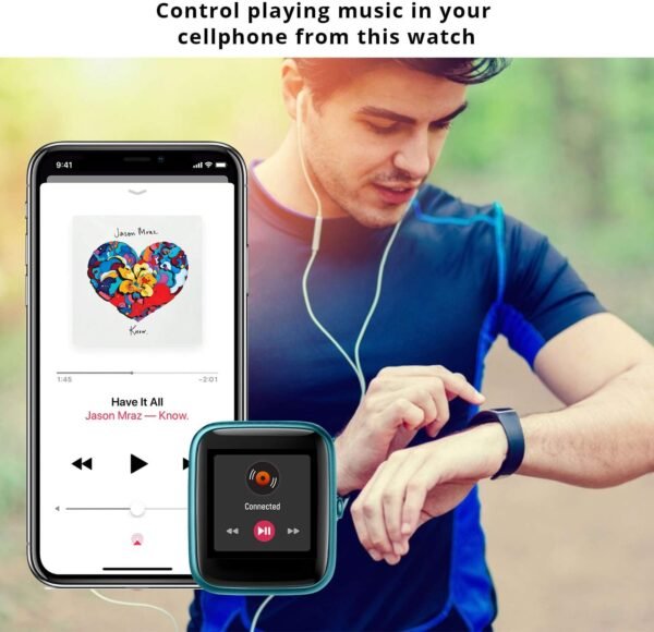 Fitpolo Smart Watch for Men Women,1.8” Touchscreen, Bluetooth Call, Alexa Built-in,24/7 Heart Rate SpO2 Monitor,Step Counting,Sleep Tracking, IP68 Waterproof Fitness Tracker Watch for Android iPhone - Image 7