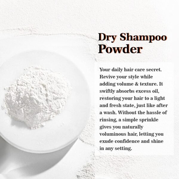 CNNY Dry Shampoo Powder for Hair Refreshing, Volumizing Powder for Root Fuller Looking Natural Hair, No White Residues, Non Toxic, Non-Aerosol, Travel Size Dry Shampoo for Men and Women 0.58 oz - Image 6