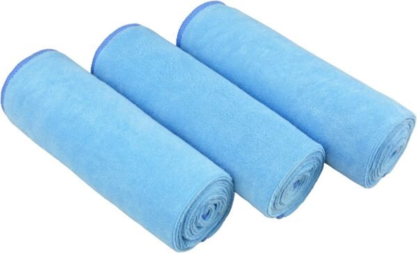 16" x 32"Gym Towels for Men & Women Microfiber Sports Towel Set Fast Drying & Absorbent Workout Sweat Towels for Fitness,Yoga, Golf,Camping 3-Pack Gift - Image 2
