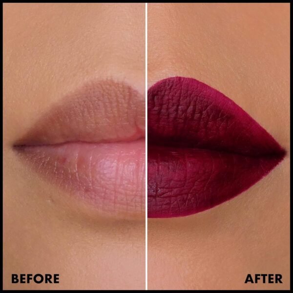 NYX PROFESSIONAL MAKEUP Lip Lingerie XXL Matte Liquid Lipstick - Sizzlin' (Oxblood Red) - Image 7
