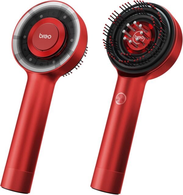 Breo Scalp3 Scalp Massaging Brush, Shiatsu Hair Scalp Massager with Waterproof, Cordless Electric Head Massager for Scalp & Hair, Portable Massage at Home for Relaxation - Image 2