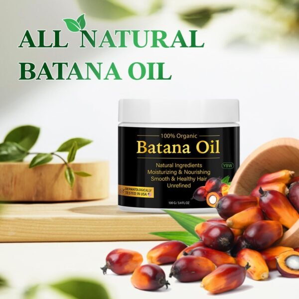 100% Natural Batana Oil for Hair Growth, Dr. Sebi Hair Oil from Honduras, Prevent Hair Loss, Eliminates Split Ends for Men & Women - Image 5