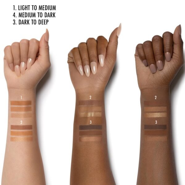 Black Radiance True Complexion Contour Palette, Medium to Dark, 0.38 Ounce - Image 4