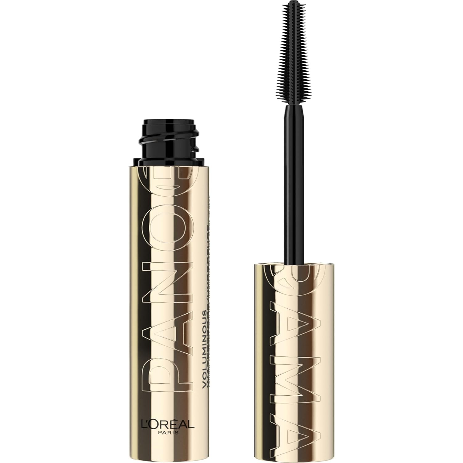 L’Oréal Paris Voluminous Panorama Mascara, Volumizing and Lengthening Mascara, Waterproof Longwear and Smudge Resistant Make Up, Black, 0.33 Fl Oz - Image 2