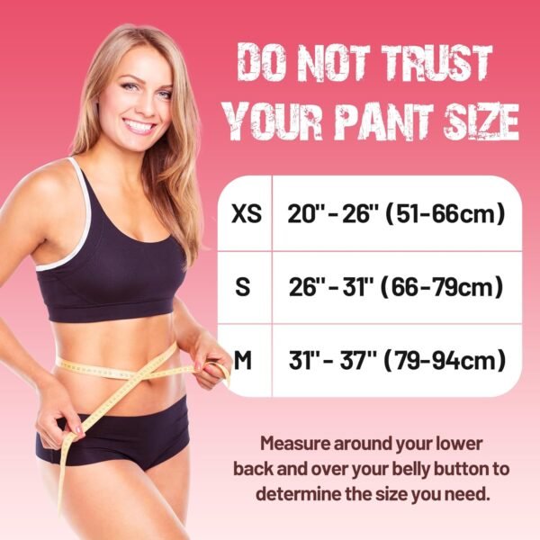 Lifting Belt Women (4 Inch Wide) Self-Locking Weightlifting Belt for Ladies Gym Cross Training, Bodybuilding, Deadlifts, Squats Power Lifting- Adjustable Olympic Lifting Lower Back Support - Image 3