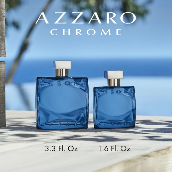 Azzaro Chrome Parfum - Fresh Aromatic Mens Cologne - Intense Fougère Citrus Fragrance - Notes of Bergamot - Lasting Wear for Day & Night - Masculine Clean Scent - Luxury Perfumes for Men - Image 6