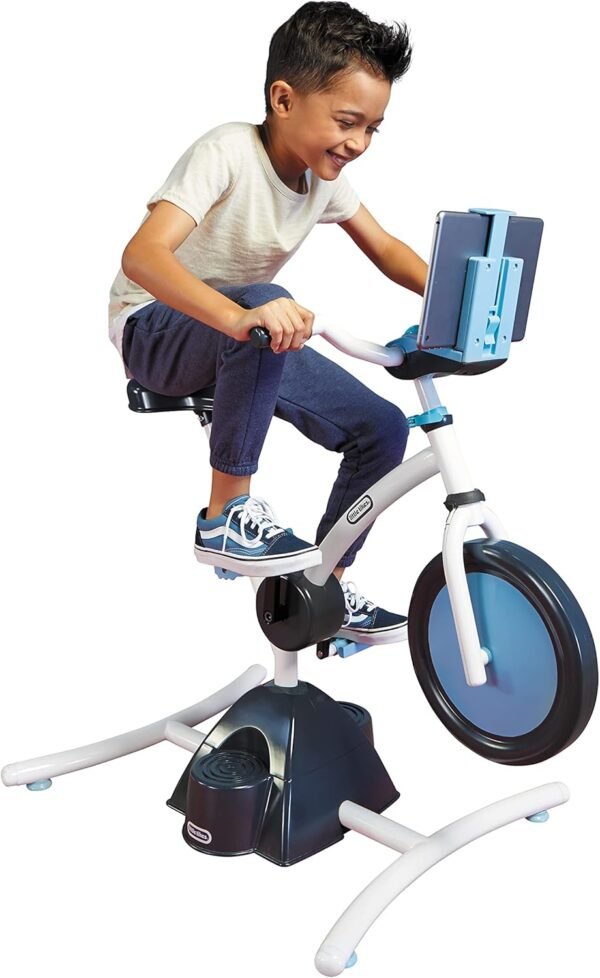 Little Tikes Explore & Fit Cycle Heavy Duty Battery Powered stationary bicycle - Image 2