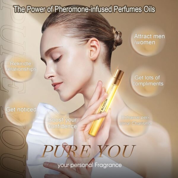 Pheromones Perfumes for Women & Men- Inspired by Bakara Rogue 540,Long Lasting & Enhanced Scents Pheromone Perfume Oils Cologne for Men Wife Gift Ideas,Travel Size 0.4oz/12 mL-Rouge Flame 86 - Image 4
