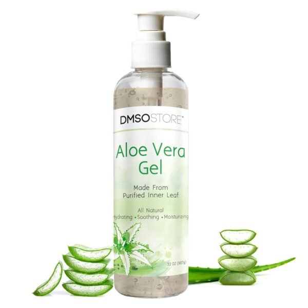 Aloe Vera Gel, 32 oz (908g), Alcohol-Free, Made From Purified Aloe Vera Inner Leaf, Soothing, Skin Moisturizing, Hydrating - Image 2