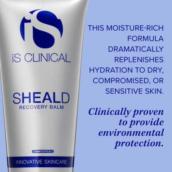 iS CLINICAL Sheald Recovery Balm, hydrating dry skin face moisturizer with healing properties. - Image 5