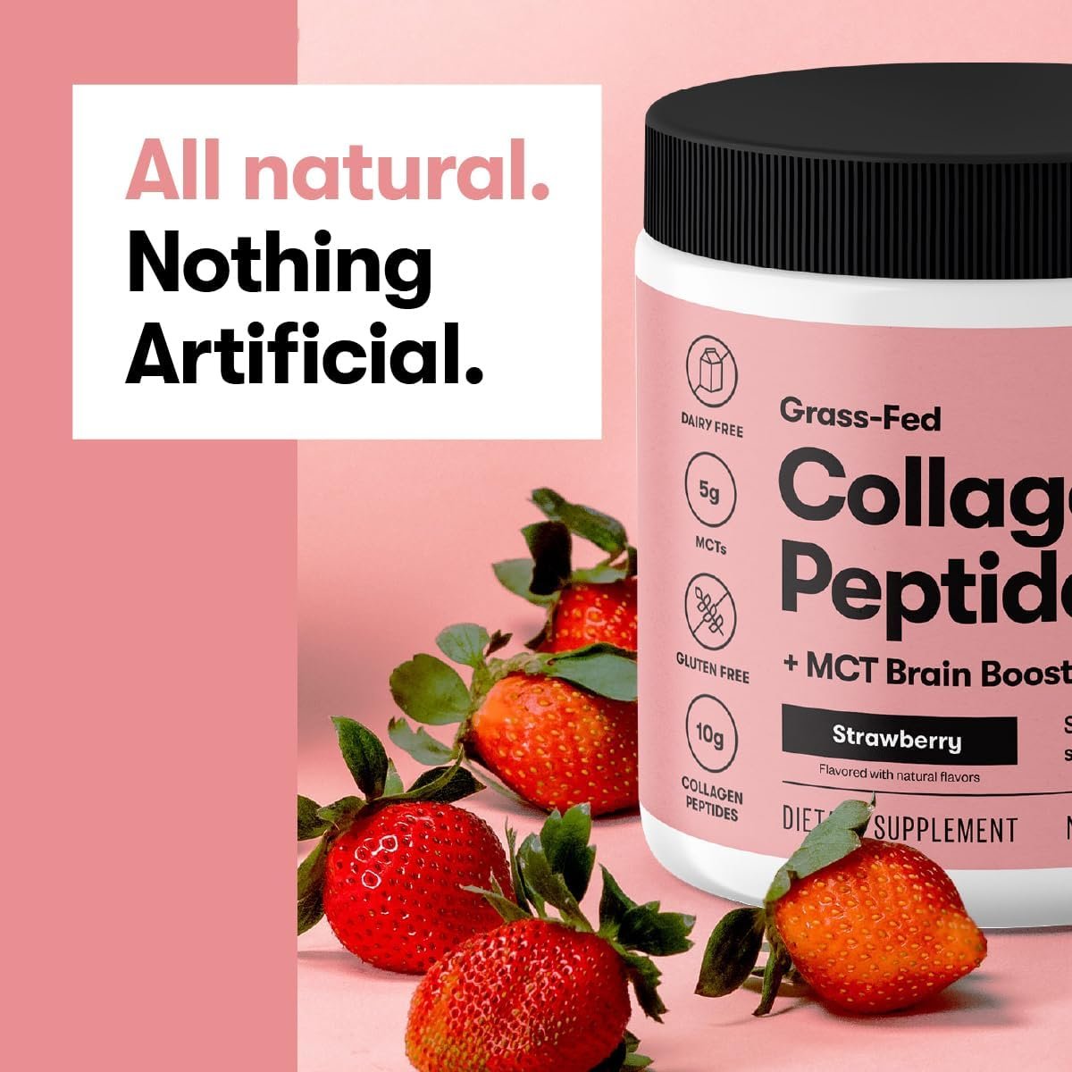 Perfect Keto Collagen Peptides Protein Powder with MCT Oil, Hydrolyzed Collagen, Type I & III Supplement, Gluten Free, Grass Fed, Low Carb, Keto Coffee Creamer, Collagen for Women & Men, Chocolate - Image 5