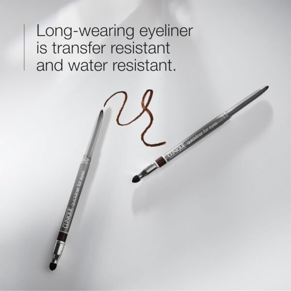 Clinique Quickliner For Eyes | Water Resistant, Smudge Resistant + Safe For Sensitive Eyes - Image 3