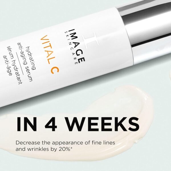 IMAGE Skincare, VITAL C Hydrating Anti-Aging Face Serum, with Vitamin C and Hyaluronic Acid, to Brighten, Tone and Smooth Appearance of Wrinkles - Image 6