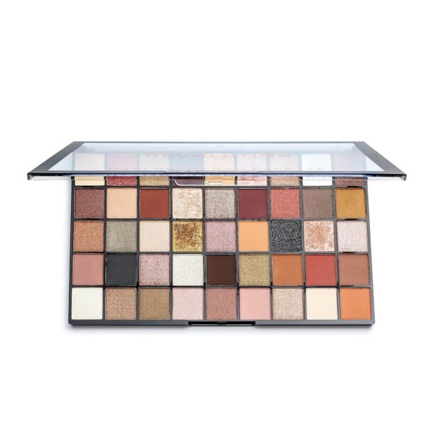 Makeup Revolution Maxi Reloaded Palette, Eyeshadow Palette, 45 Highly Pigmented Neutral Shades, Large It Up, 1.35g - Image 3