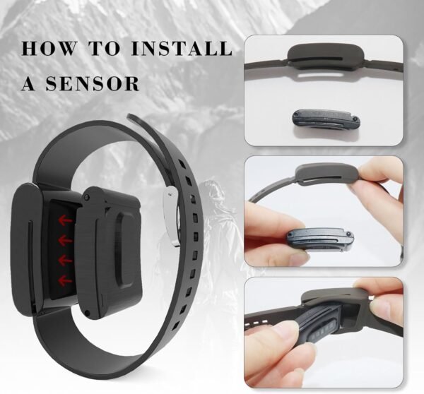 Adjustable And Comfortable Replacement Strap Compatible with Whoop 4.0 and Whoop 3.0 Heart Rate Monitor - Image 5