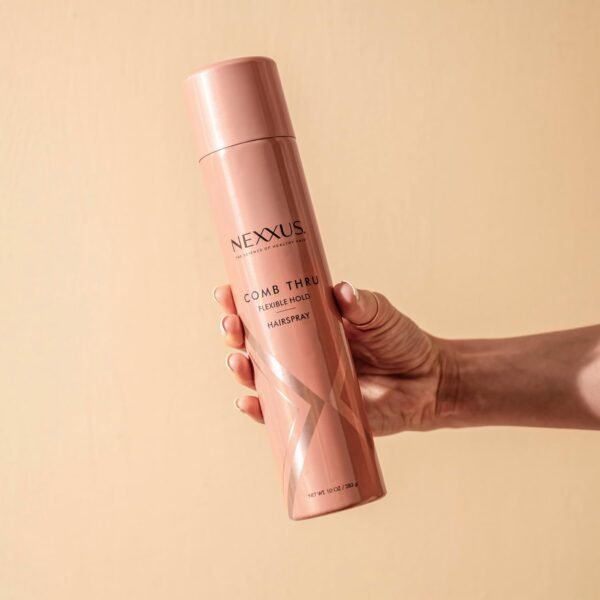 Nexxus Flexible Hold Hairspray Comb Thru for a Lightweight, Brushable Hold, with StyleProtect Technology 10 oz - Image 7