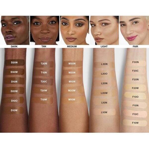 Smashbox Always On Skin-Balancing Foundation with Hyaluronic Acid | Medium-To-Full Coverage | Hydrating + Long Lasting, 1 Fl Oz - Image 5