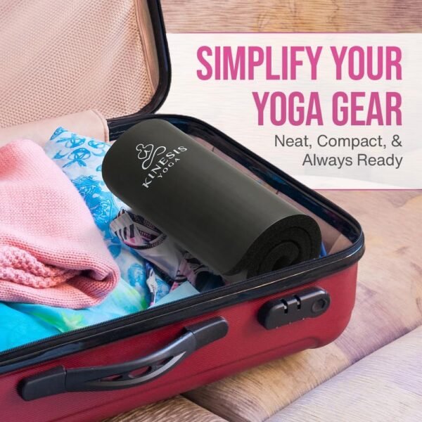 Knee Pad Cushion - Extra Thick 1 inch (25mm) for Pain Free Yoga - Includes Breathable Mesh Bag for Easy Travel and Storage (Does Not Include Yoga Mat) - Image 5