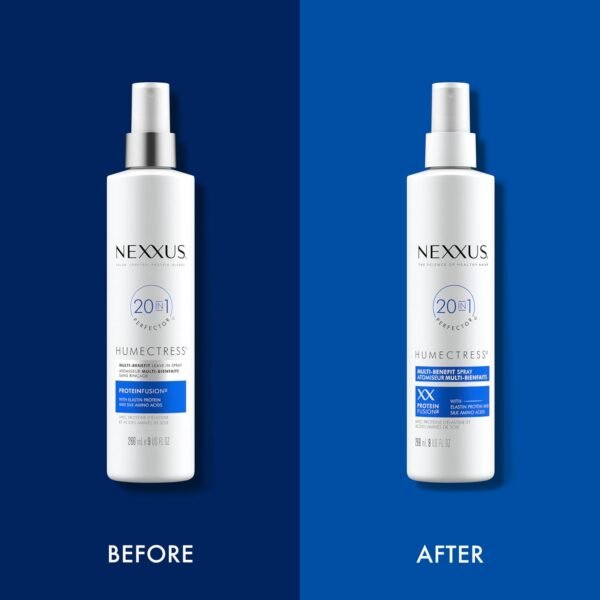 Nexxus Humectress Leave-In Conditioner Spray 20-in-1 Perfector for Dry Hair With Biotin & Hyaluronic Acid 9oz - Image 6