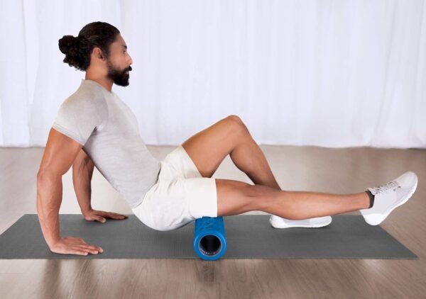 Teeter Massage Foam Roller Bundle - Textured for Deep Tissue Muscle Relief to Boost Recovery, Flexibility, Mobility - Back Pain Relief, Sports Massage, Myofascial Release - Image 9
