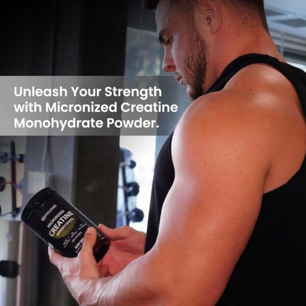 UpNourish Micronized Creatine Monohydrate Powder 400 G - Unflavored Vegan for Pre Workout, Muscle Building Pure Women and Men Instantized Supplement, 80 Servings 14.1096 Ounce - Image 10