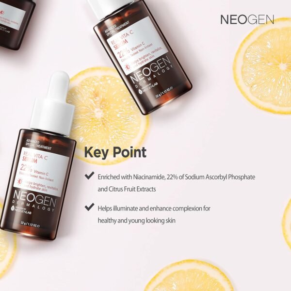Neogen Dermalogy Real Serum Collection - Niacinamide, Vitamin C, Retinol, Bakuchiol, Panthenol, Peptide to combat acne, pigmentation, wrinkles, dry skin, dullness - Korean Skin Care - Image 4