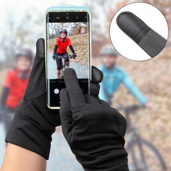 Lightweight Sports Gloves Men Woman Gloves Touchscreen Running Thin Warm Liner Winter Bike Walking Cycling Biking Sporting Driving Anti Slip Glove Liner - Image 6