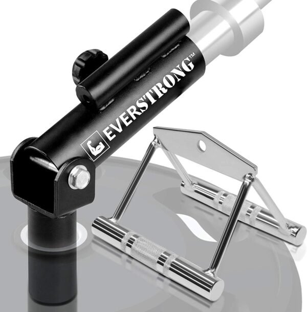 EVERSTRONG 1 inch and 2 inch - Landmine Base Gym Equipment - T Bar Row Landmine Attachment For Barbell - Home or Small Spaces - T Bar Row Platform for Deadlift Squat Tricep Exercises - Image 2