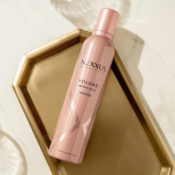 Nexxus Volumizing Foam Hair Mousse, Volume Volumizing Mousse, Hair Styling Mousse, Pink, 10.6 Ounce (Pack of 1) - Image 8