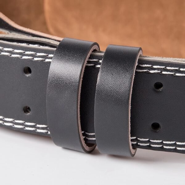 Weight Lifting Belt Back Lumbar Support Strength Training Fitness Workout Home Gym - Image 3