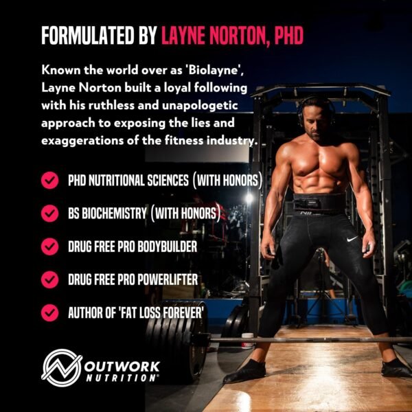 Outwork Nutrition Pre-Workout Powder for Men & Women, Preworkout Supplement with Nootropics, Boost Strength, Mental Focus and Energy, Backed by Science, 334 Gr (Tropical Candy) - Image 5