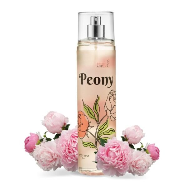 Peony Elegance Fine Fragrance Body Mist Spray: A Scented Peony Floral Sophistication, 8 oz Spray Bottle, Ideal for Gifting Stocking Stuffer - Image 2