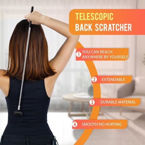 USAGA 28 Fingers (3rd Generation) Head Massager, Scalp Massager, Head Scratcher, Extendable Back Scratcher for Stress Relief, Hair Stimulation and Body Relaxing - Image 6
