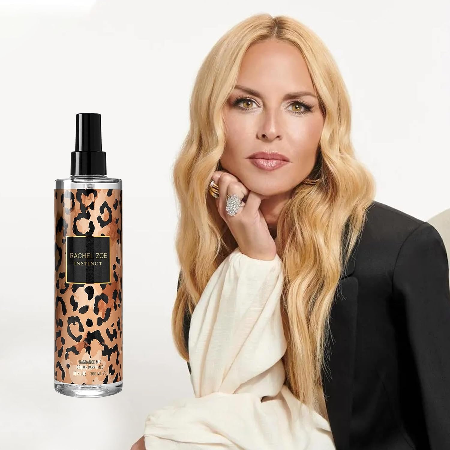 RACHEL ZOE Instinct - Body Mist For Women - Woody, Floral And Musk Scent - Top Notes Of Bergamot And Orange Blossom - Middle Notes Of Jasmine And Lily-Of-The-Valley - Base Note Of Musk - 10 Oz - Image 6