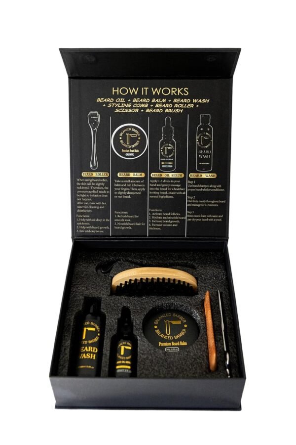 Beard Grooming Kit Balanced Barber - Image 2