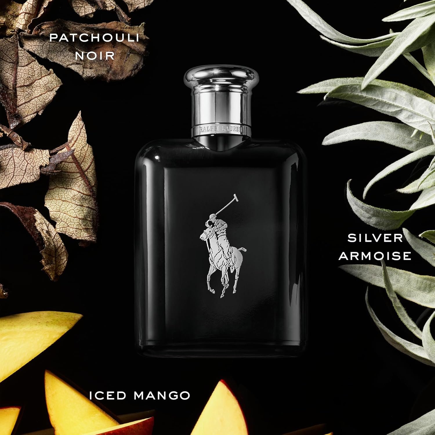 Ralph Lauren - Polo Black - Eau de Toilette - Men's Cologne - Woody & Fresh - With Patchouli, Sandalwood, and Mandarin - Medium Intensity - Image 3