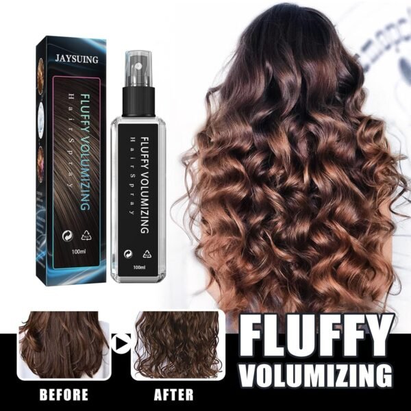 100ml Fluffy Volumizing Hair Spray, Extra-Volume Magic Spray, Instant Volumizing with Non-Greasy & Non-Sticky, Long-lasting Bright, Suitable For All Hairstyles - Image 3