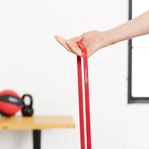 Amazon Basics Pull Up Resistance Bands, for Pull Ups and Bodyweight Training, Resistance Bands for Men and Women, 100% Natural Rubber - Image 7
