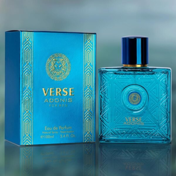 NovoGlow Verse Adonis Eau De Parfum for Men 3.4 Fl. Oz. 100ml Men's Perfume Refreshing Combination of Woody Floral & Fruity Scents - Masculine Scent Lasts All Day A Gift for Any Occasion - Image 6