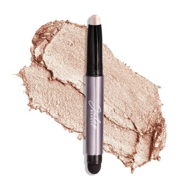 Julep Eyeshadow 101 Crème-to-Powder Waterproof Eyeshadow Stick – Pearl Shimmer – Long-Lasting, Crease-Proof, Light Golden-Beige Shimmer Cream Eyeshadow with Built-in Smudger - Image 2