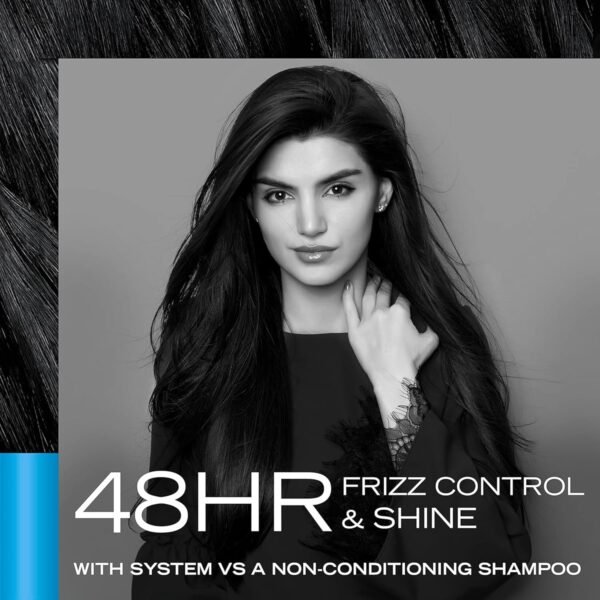 TRESemmé Anti-Frizz Shampoo 3 Count For Frizzy Hair Formulated With Pro Style Technology 28 Fl Oz - Image 7