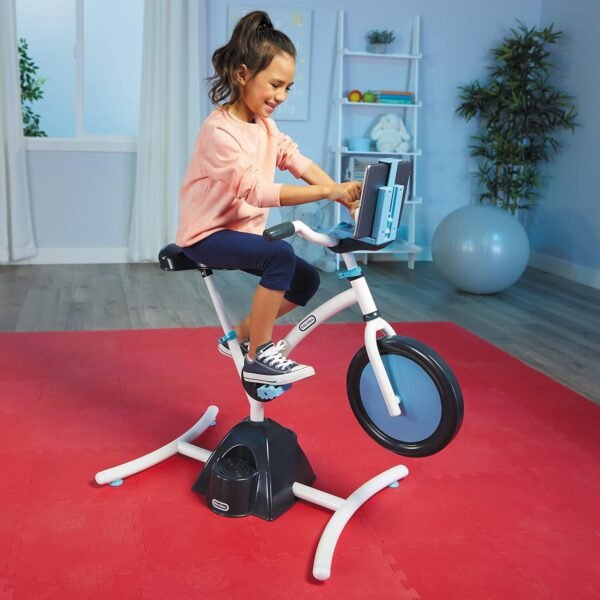 Little Tikes Explore & Fit Cycle Heavy Duty Battery Powered stationary bicycle - Image 4