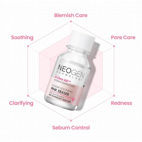 DERMALOGY by NEOGENLAB A-CLEAR SOOTHING ACNE CARE (PINK ERASER) - Image 5