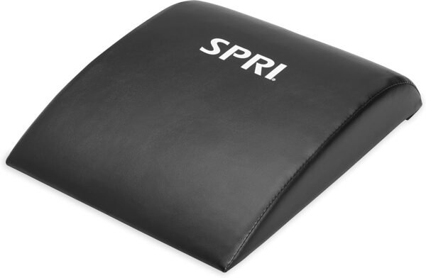 SPRI Ab Mat - Workout Mat Accessory for Abdominal Exercises, Sit-Ups, Crunches, Push-Ups, Core Training, and More - Portable Padded Shaped Mat with Curved Back Support for Toning Abs - Image 2