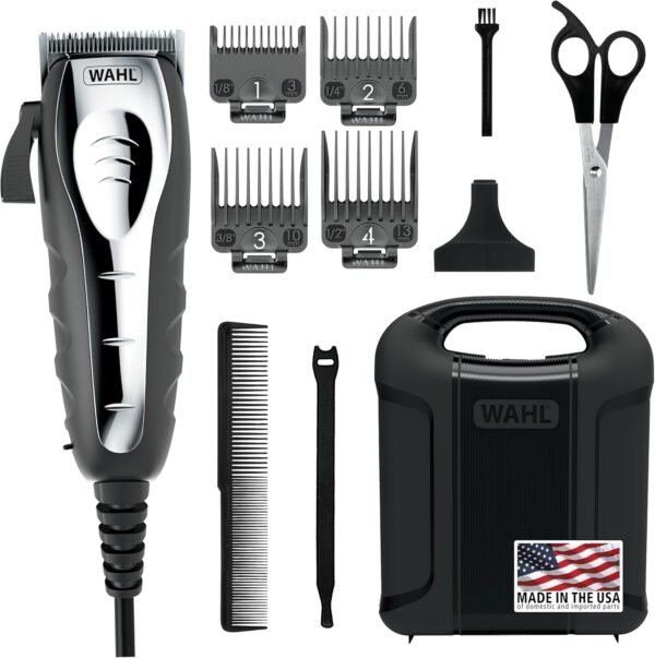 Wahl USA Quiet Pro Corded Dog Clippers for Grooming - Heavy Duty Compact Electric Dog Grooming Kit Hair Clippers for Dogs Cats Pets- Model 9181 - Image 2